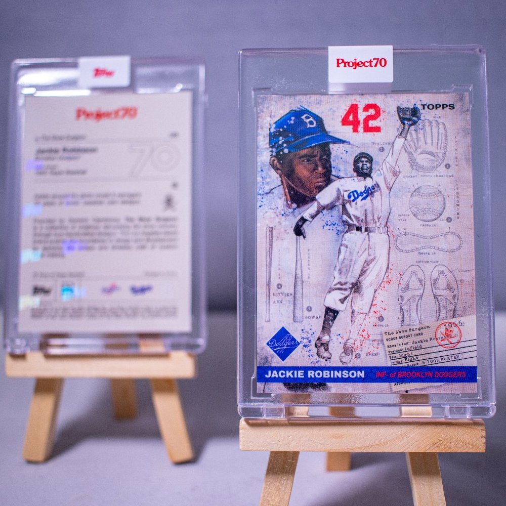 Topps Project70® Card 125 - 1955 Jackie Robinson by The Shoe Surgeon
